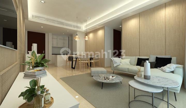 ruang keluarga disewakan unit 2 bedroom di