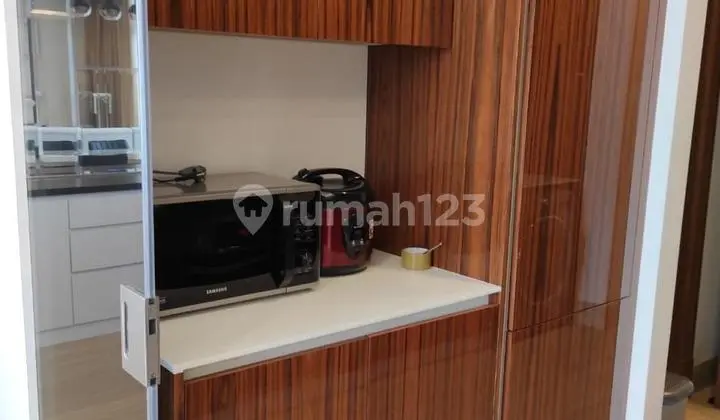 dapur apartemen south hills 3 bedroom