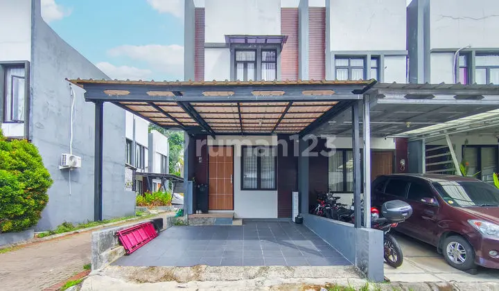 tampak depan rumah 15 menit ke cibinong