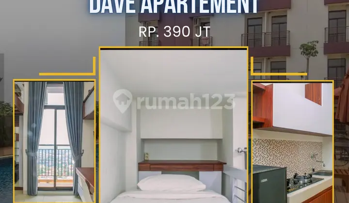tampak depan apartement dave apartment 1 br