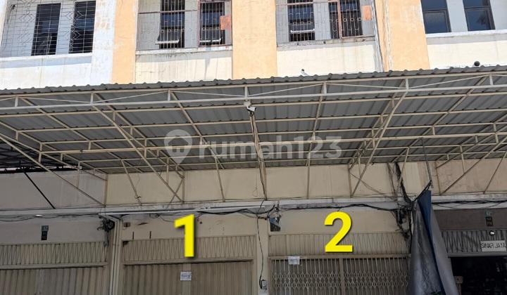 tampak depan dijual 2 ruko mutiara dupak