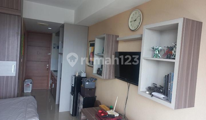 dapur apartemen studio furnished bagus siap