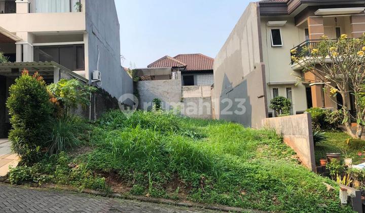 tampak depan tanah dijual cepat dalam cluster