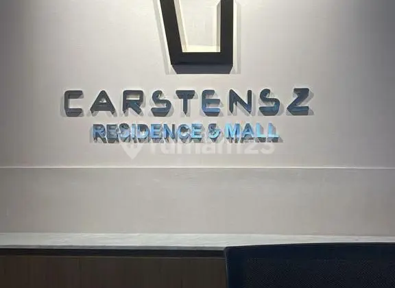 tampak depan apartemen carstensz residence baru gading