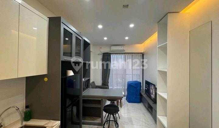 ruang keluarga dijual apartemen sky house bsd