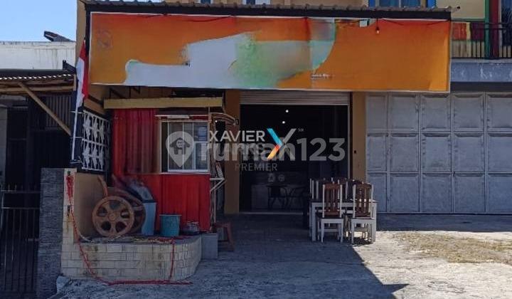 tampak depan dijual ruko minimalis 2lti terawat