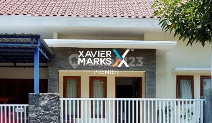 tampak depan dijual rumah hook minimalis terawat
