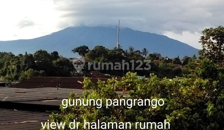 tampak depan rumah murah shm di jl.