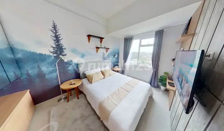 kamar tidur apartemen 1 br di jakarta