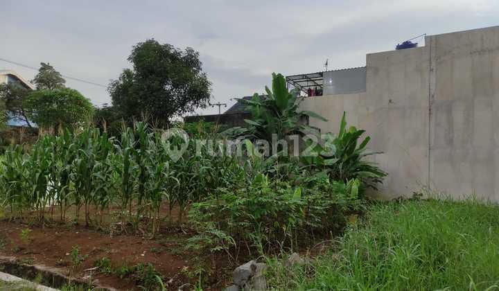 tampak depan tanah di pesona batavia jampang