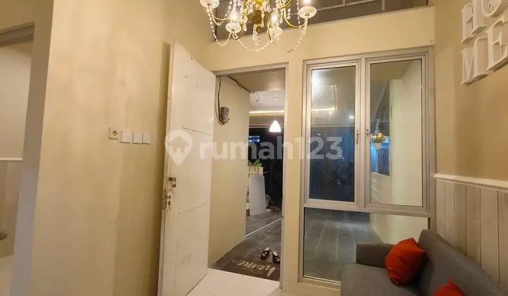 ruang tamu rumah cantik aesthetic siap huni