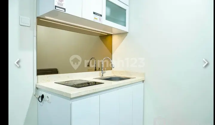 dapur apartemen atlanta residence 2br margonda