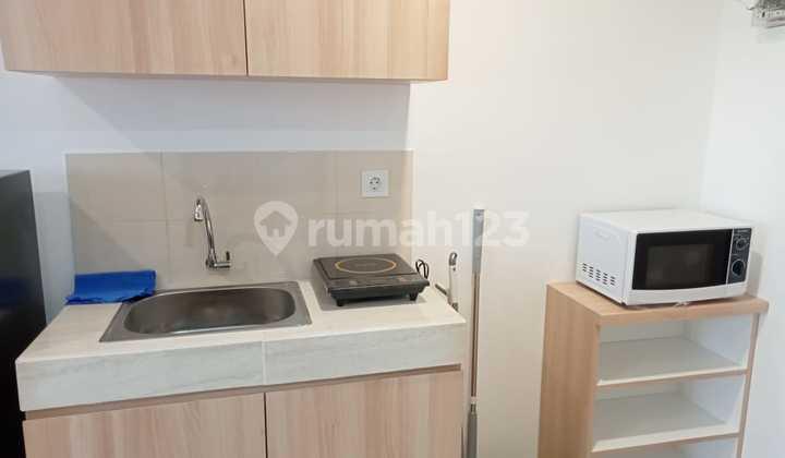 dapur apartement louvin premium full furnished