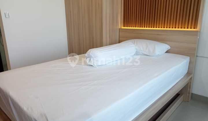 kamar tidur apartement louvin premium full furnished