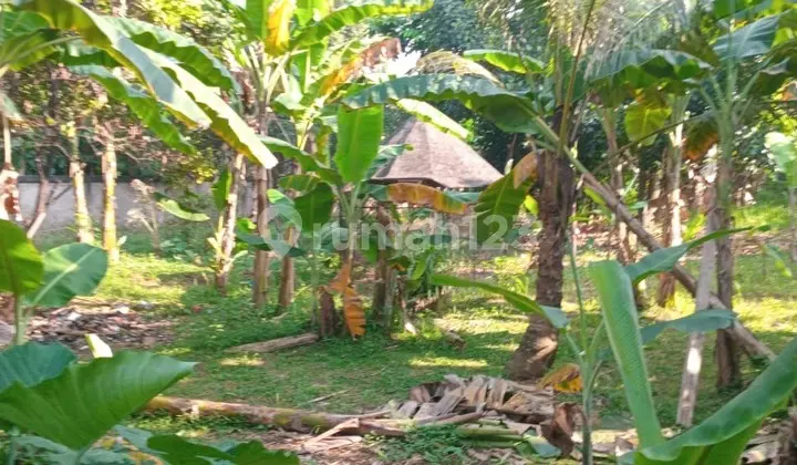 tampak depan dijual tanah lokasi di perumahan