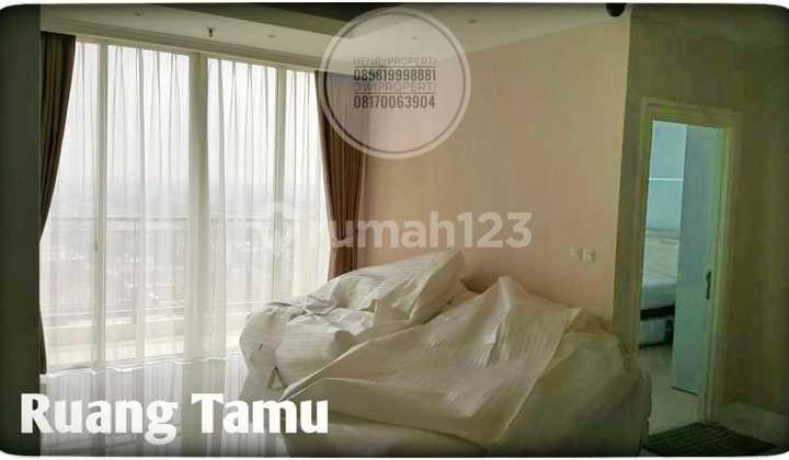 kamar tidur dijual ancol mansion unit 4+1br