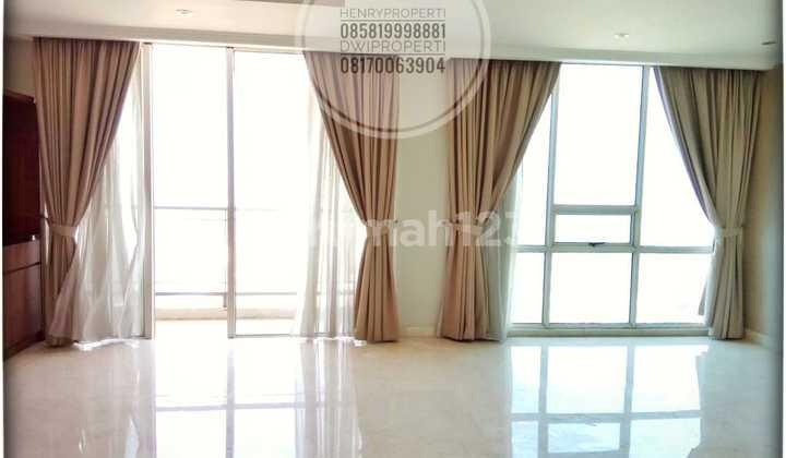 ruang keluarga dijual ancol mansion unit 3+2br