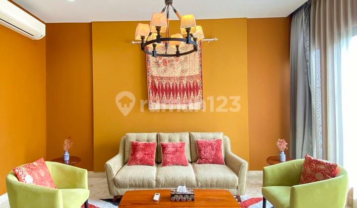 ruang tamu turun harga rumah villa anggrek