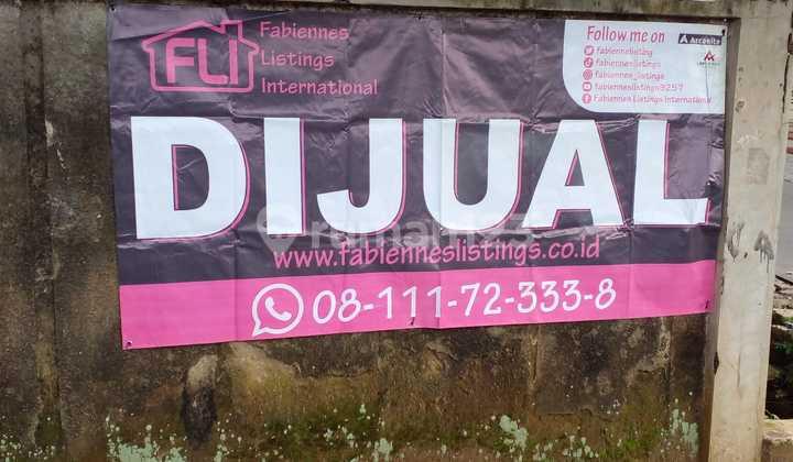 tampak depan dijual murah sekali rumah siap