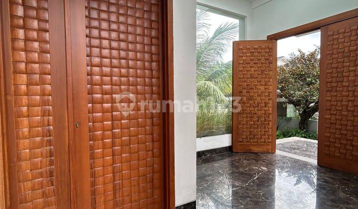 ruang tamu dijual rumah mewah di pondok