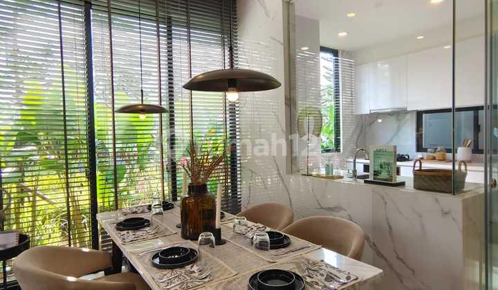 ruang makan the sanctuary collection rumah resort