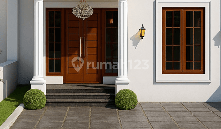 tampak depan rumah di jl. tanjung barangan