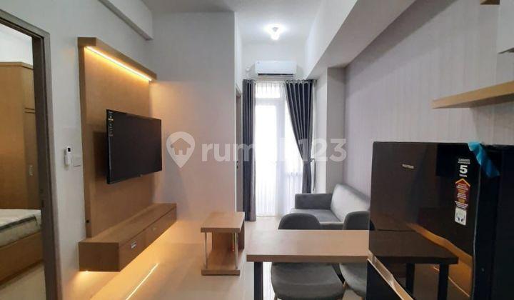 tampak depan jual apartemen vasanta mm2100 cibitung