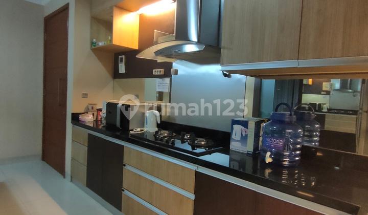 dapur apartemen ancol mansion full furnished