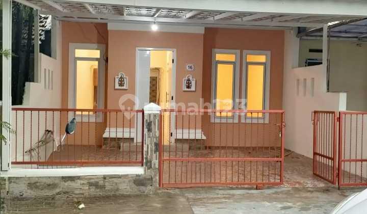 tampak depan jual rumah sentul cluster besakih