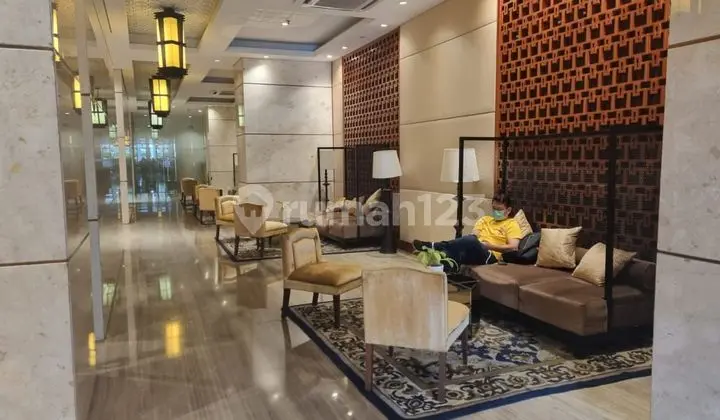 tampak depan apartemen estetik luxury siap huni