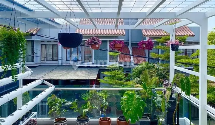 rooftop rumah lux 2 lantai siap