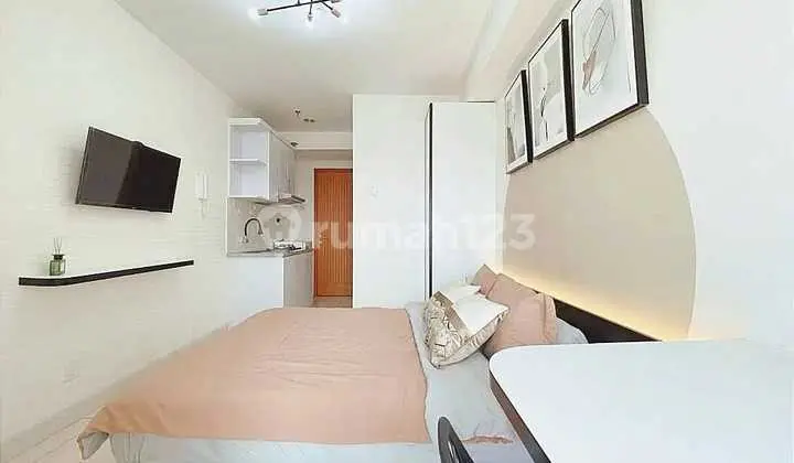 kamar tidur dijual apartemen cantik dekat area