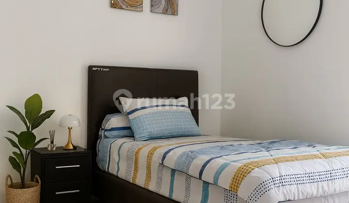 kamar tidur rumah modern 390 juta di