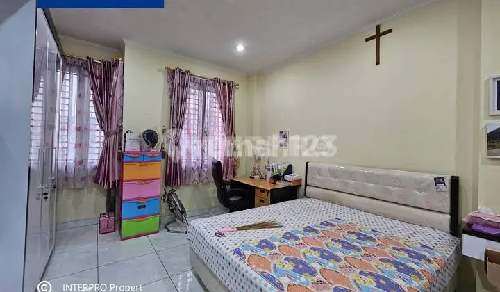 kamar tidur ruko minimalis 4 lantai semi