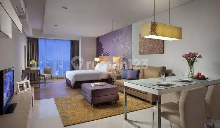kamar tidur apartemen h tower citadines 1