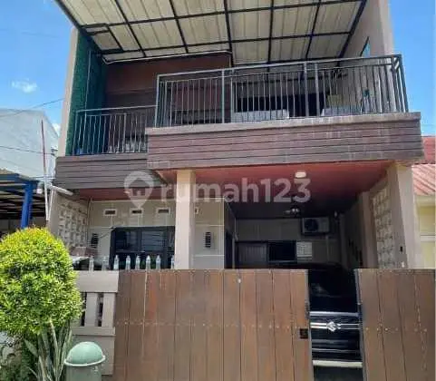 tampak depan rumah siap huni di the