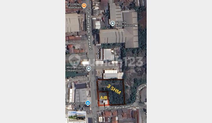 foto lainnya tanah pinggir jalan raya legok