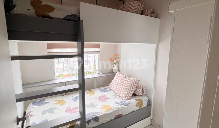 kamar tidur dijual apartemen urbano lengkap furnis