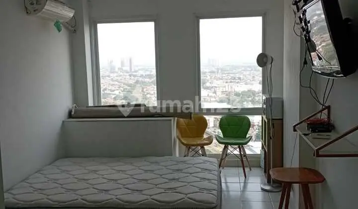 kamar tidur dijual unit studio lengkap siap