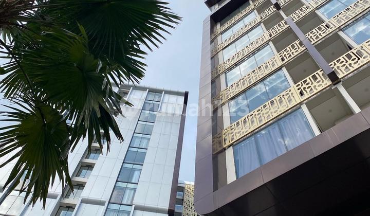 tampak depan promo angsuran flatt 85bulan apartemen