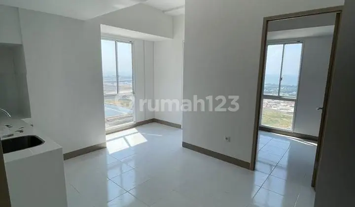 tampak depan disewakan apartment pik 2 tokyo