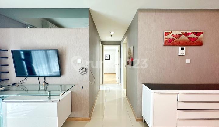 tampak depan disewakan apartment 2+1br casa grande