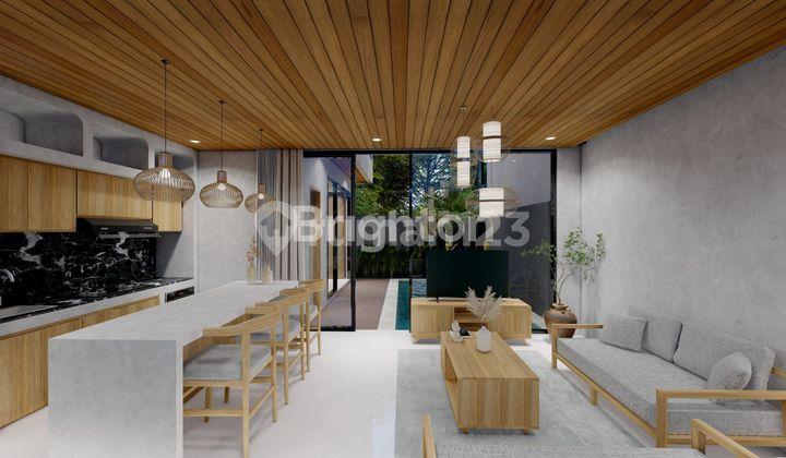 ruang keluarga villa 2 lantai lokasi strategis