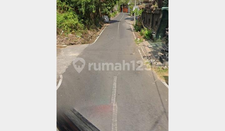 tampak depan dijual tanah luas 1 are