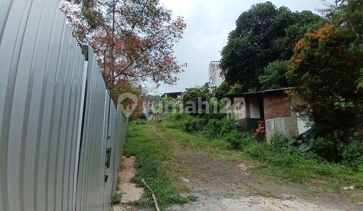 tampak depan tanah kavling di cluster dago