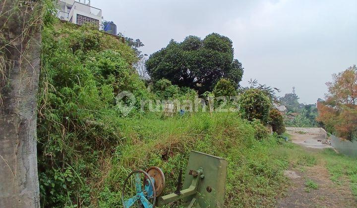 tampak depan tanah kavling di cluster dago
