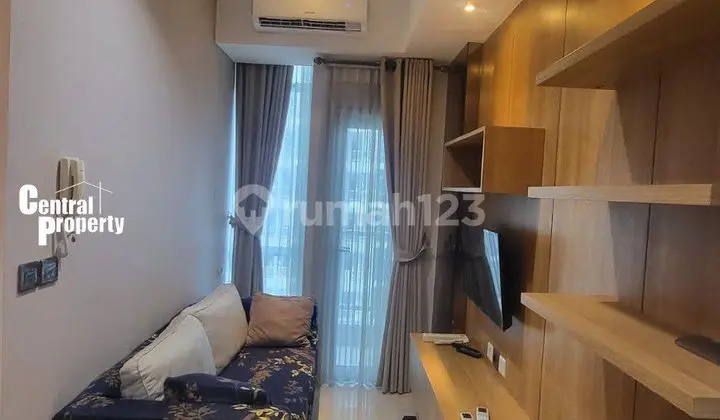 ruang keluarga luxury 2br capitol park residence