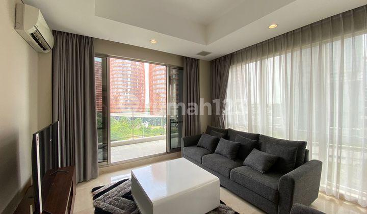 ruang tamu disewakan luxury apartment the branz
