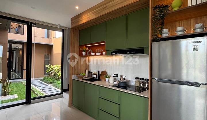 dapur rumah 2 lantai dijual type
