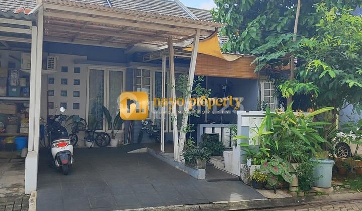 tampak depan rumah cluster bagus siap huni
